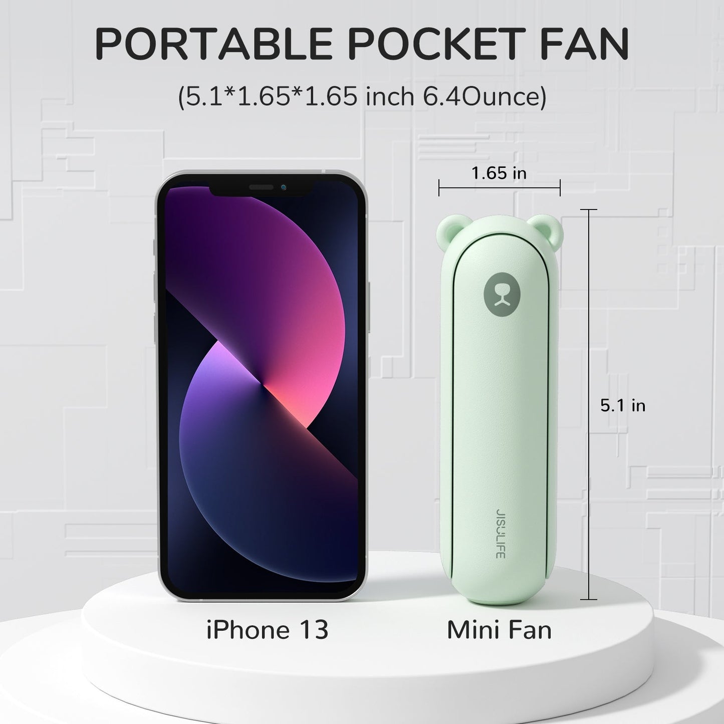 JisuLife Handheld Fan Life8 Plus